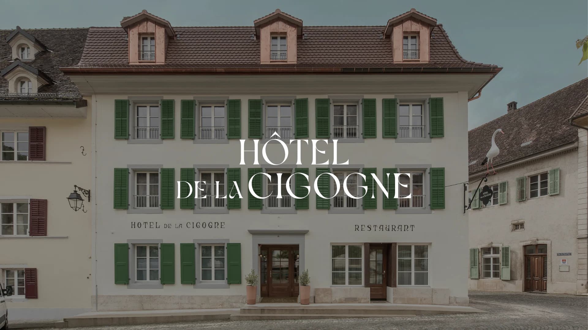 Identité visuelle d'un hôtel confidentiel