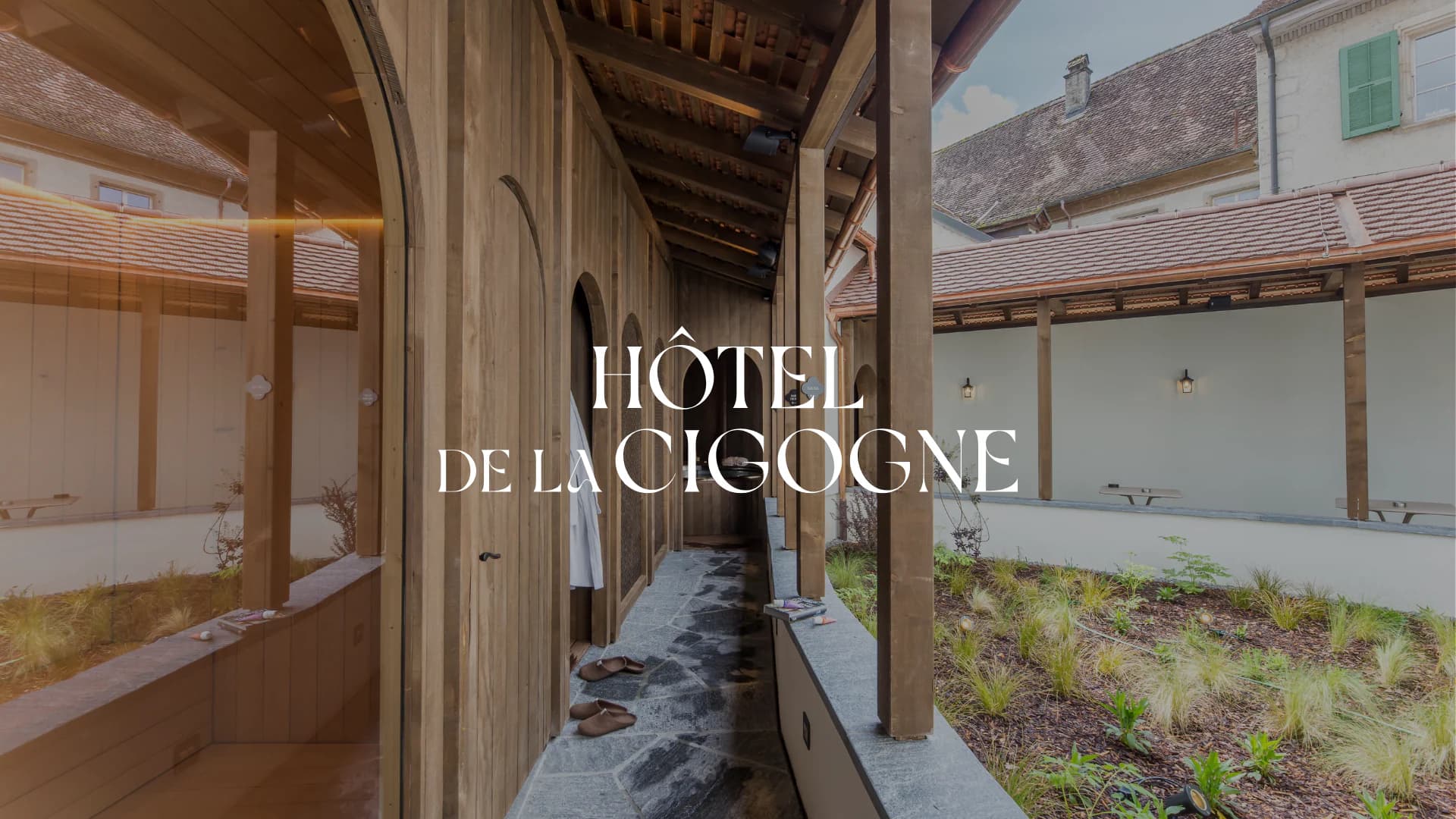 Identité visuelle d'un hôtel confidentiel