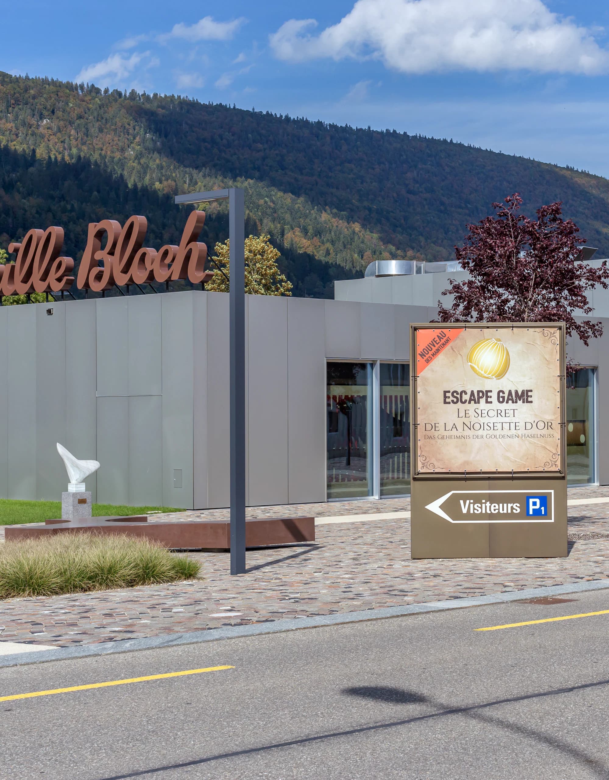 Expérience interactive muséale "Chez Camille Bloch"
